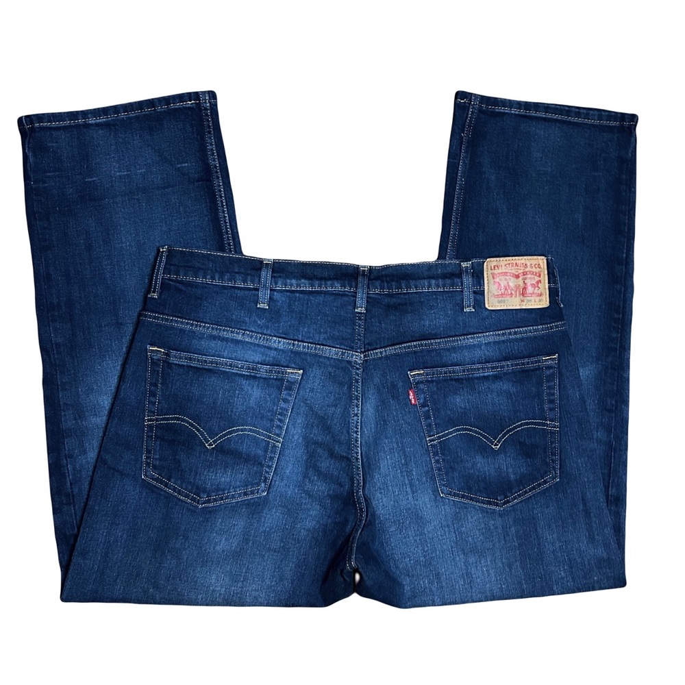 Levis 569 Loose Straight Fit Blue Jeans Wide Leg Men’s 38x30 Red Tab Retro